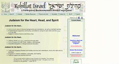Desktop Screenshot of kehillatisrael.net